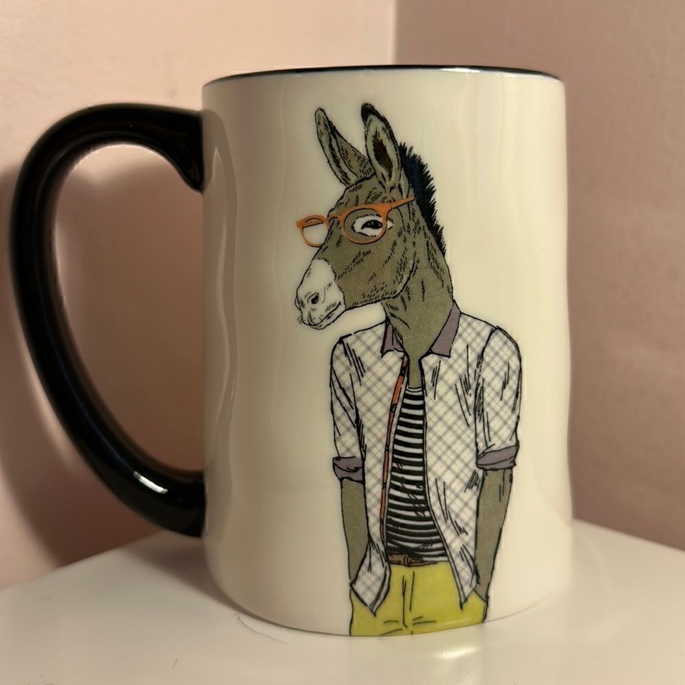 Mug Ceramic Stoneware Signature Preppy Horse